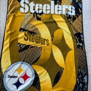 Steelers throw blanket